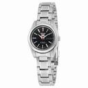 Seiko 5 Automatic Black Dial Stainless Steel Ladies Watch SYMK17