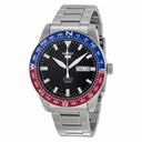 Seiko 5 Automatic Black Dial Stainless Steel Men's Watch SRP661