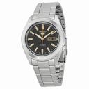 Seiko 5 Automatic Black Dial Stainless Steel Men's Watch SNKM67
