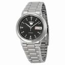Seiko 5 Automatic Black Dial Stainless Steel Men's Watch SNXE91K
