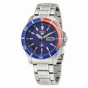 Seiko 5 Automatic Blue Dial Stainless Steel Men's Watch SRP551
