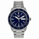 Seiko 5 Automatic Dark Blue Dial Stainless Steel Men's Watch SNZH53