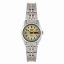 Seiko 5 Automatic Gold Dial Two-tone Ladies Watch SYMA37K
