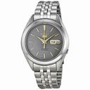 Seiko 5 Automatic Grey Dial Stainless Steel Men's Watch SNKL19