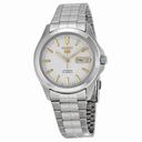 Seiko 5 Automatic White Dial Stainless Steel Men's Watch SNKK89