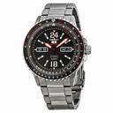 Seiko 5 Black Dial Stainless Steel Automatic Men's Watch SRP353