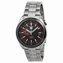 Seiko 5 Black Dial Stainless Steel Automatic Men's Watch SSA069