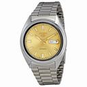 Seiko 5 Champagne Dial Automatic Stainless Steel Men's Watch SNXS81