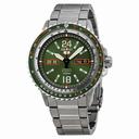 Seiko 5 Green Dial Stainless Steel Automatic Men's Watch SRP349