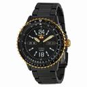Seiko 5 Sport Automatic Black Dial Black PVD Stainless Steel Men's Watch  SRP356