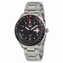 Seiko 5 Sports Automatic Black Dial Stainless Steel Band Men's Watch SRP613K1S