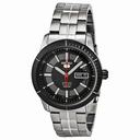 Seiko 5 Sports Automatic Black Dial Stainless Steel Men's Watch SRP341