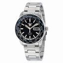 Seiko 5 Sports Black Dial Stainless Steel Men's Watch SRP127