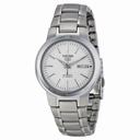 Seiko 5 White Dial Stainless Steel Automatic Men's Watch SNKA01