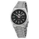 Seiko Automatic Black Dial Stainless Steel Ladies Watch SNKJ15
