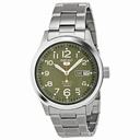 Seiko Automatic Green Dial Stainless Steel Ladies Watch SRP271