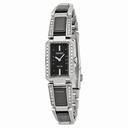 Seiko Black Ceramic Stainless Steel Black Ceramic Ladies Watch SUP171