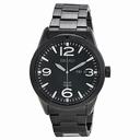 Seiko Black Dial Black IP Stainless Steel Men's Watch SNE343