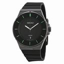 Seiko Black Dial Black Rubber Men's Watch SGEG23
