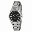 Seiko Black Dial Stainless Steel Ladies Watch SXDG27P1