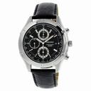 Seiko Black Dial Tachymeter Chronograph Men's Watch SNDC39