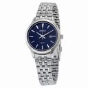 Seiko Blue Dial Stainless Steel Quatrz Ladies Watch SUR797