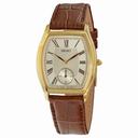 Seiko Brown Leather Strap Men's Watch SRK008