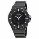 Seiko Casual Black Dial Black IP Stainless Steel Men's Watch SGEG21