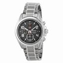 Seiko Chronograph Black Dial Titanium Men's Watch SNDE61