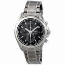 Seiko Chronograph Tachymeter Brown Dial Titanium Men's Watch SNDC91