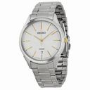 Seiko Classic Silver Dial Stainless Steel Men's Watch SGEG71