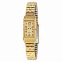 Seiko Core Champagne Dial Dold-tone Expansion Ladies Watch SUP244