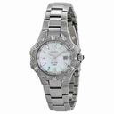Seiko Coutura Diamond Mother of Pearl Dial Ladies Watch SXDC33