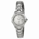Seiko Coutura Mother-of-Pearl Dial Silver-tone Steel Crystal Ladies Watch SXDE19