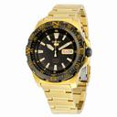 Seiko Diver Automatic Black Dial Gold-tone Men's Watch SRP548