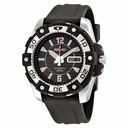 Seiko Divers Automatic Black Dial Black Rubber Men's Watch SKZ271K2
