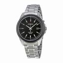 Seiko Kinetic Black Dial Stainless Steel Men's Watch SKA679