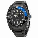 Seiko Kinetic Black Dial Stainless Steel Men's Watch SKA579