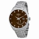 Seiko Kinetic Bronze Dial Stainless Steel Men's Watch SRN045