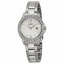 Seiko Mother of Pearl Dial Stainless Steel Ladies Watch SXDF77