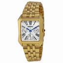 Seiko Multifunction Silver Dial Gold-tone Stainless Steel Ladies Watch SKY736