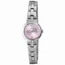Seiko Pink Dial Swarovski Crystal Accented Ladies Watch SUJG37