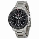 Seiko Prospex Solar Black Dial Alarm Chronograph Men's Watch SSC009