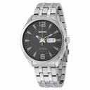 Seiko Recraft Automatic Black Dial Stainless Steel Men's Watch SNKN47