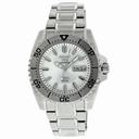 Seiko Seiko 5 Automatic White Dial Stainless Steel Men's Watch SNZG35