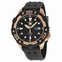 Seiko Series 5 Automatic Black Rubber Men's Watch SRP480