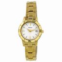 Seiko Silver Dial Gold-tone Ladies Watch SXDE40