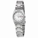 Seiko Silver Dial Stainless Steel Ladies Watch SXA133