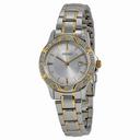 Seiko Silver Dial Two-tone Ladies Watch SUR876