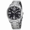 Seiko Solar Black Dial Stainless Steel Men's Watch SNE327